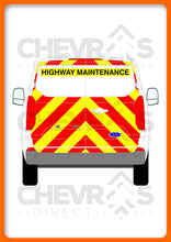 Load image into Gallery viewer, Ford Transit Custom H1 2024-present model rear chevron kit
