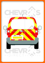 Load image into Gallery viewer, Citroen Berlingo 2008-2018 model with swing-doors rear chevron kit