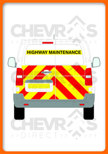 Citroen Dispatch 2016-present model rear chevron kit