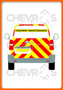 Citroen Dispatch 2016-present model rear chevron kit