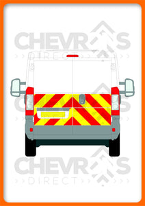 Fiat Ducato H1 2006-present model rear chevron kit