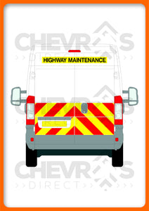 Peugeot Boxer H2 2006-present model rear chevron kit