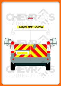 Citroen Relay H3 2006-present model rear chevron kit