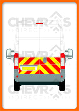 Load image into Gallery viewer, Citroen Relay H3 2006-present model rear chevron kit