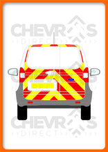 Load image into Gallery viewer, Ford Transit Courier 2014-present model rear chevron kit