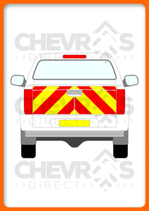 Isuzu D-Max 2012-present model rear chevron kit