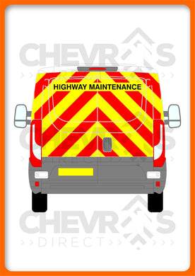 Iveco Daily H1 2014-present model rear chevron kit