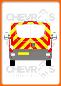 Iveco Daily H1 2014-present model rear chevron kit