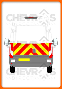 Iveco Daily H2 2014-present model rear chevron kit