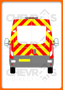 Iveco Daily H2 2014-present model rear chevron kit