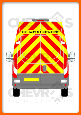 Iveco Daily H3 2014-present model rear chevron kit