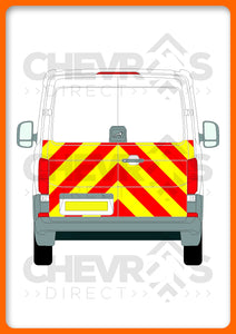 MAN TGE H1 2017-present model rear chevron kit