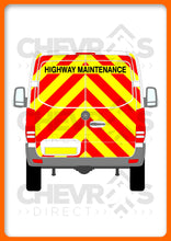 Load image into Gallery viewer, Mercedes Benz Sprinter H1 2018-present model rear chevron kit