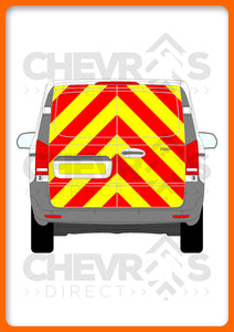 Mercedes Benz Vito 2015-present model with swing-doors rear chevron kit