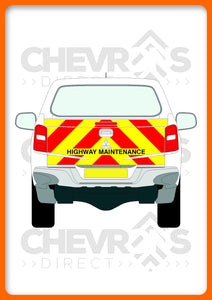 Mitsubishi L200 2015-2020 model chevron kit