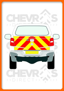 Mitsubishi L200 2015-2020 model chevron kit