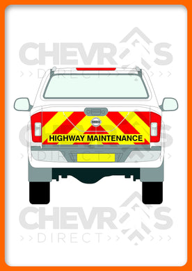 Nissan Navara 2014 - present (NP300) model rear chevron kit