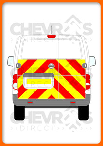 Nissan NV200 2009-present model rear chevron kit