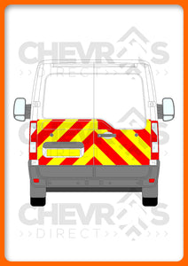 Nissan NV400 H1 2012-present model rear chevron kit