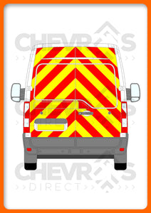 Nissan NV400 H2 2012-present model rear chevron kit