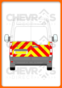 Nissan NV400 H2 2012-present model rear chevron kit