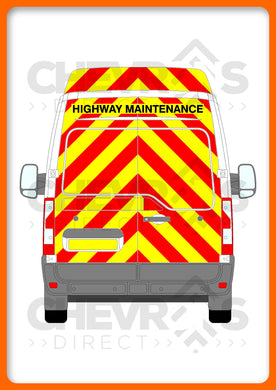 Nissan NV400 H3 2012-present model rear chevron kit