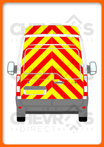 Nissan NV400 H3 2012-present model rear chevron kit