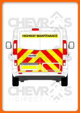 Load image into Gallery viewer, Renault Trafic H1 2014-2019 model rear chevron kit